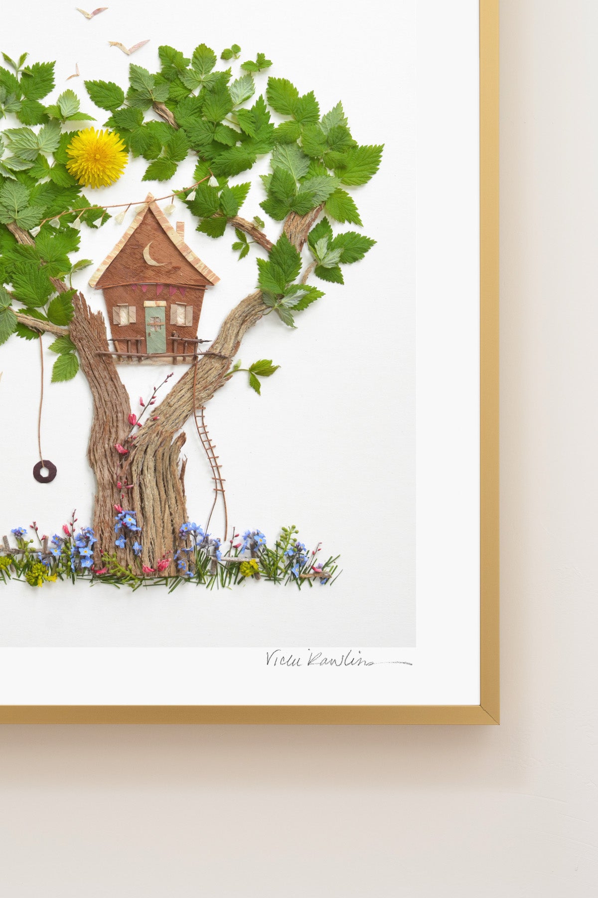 "Tree House" Flower Print