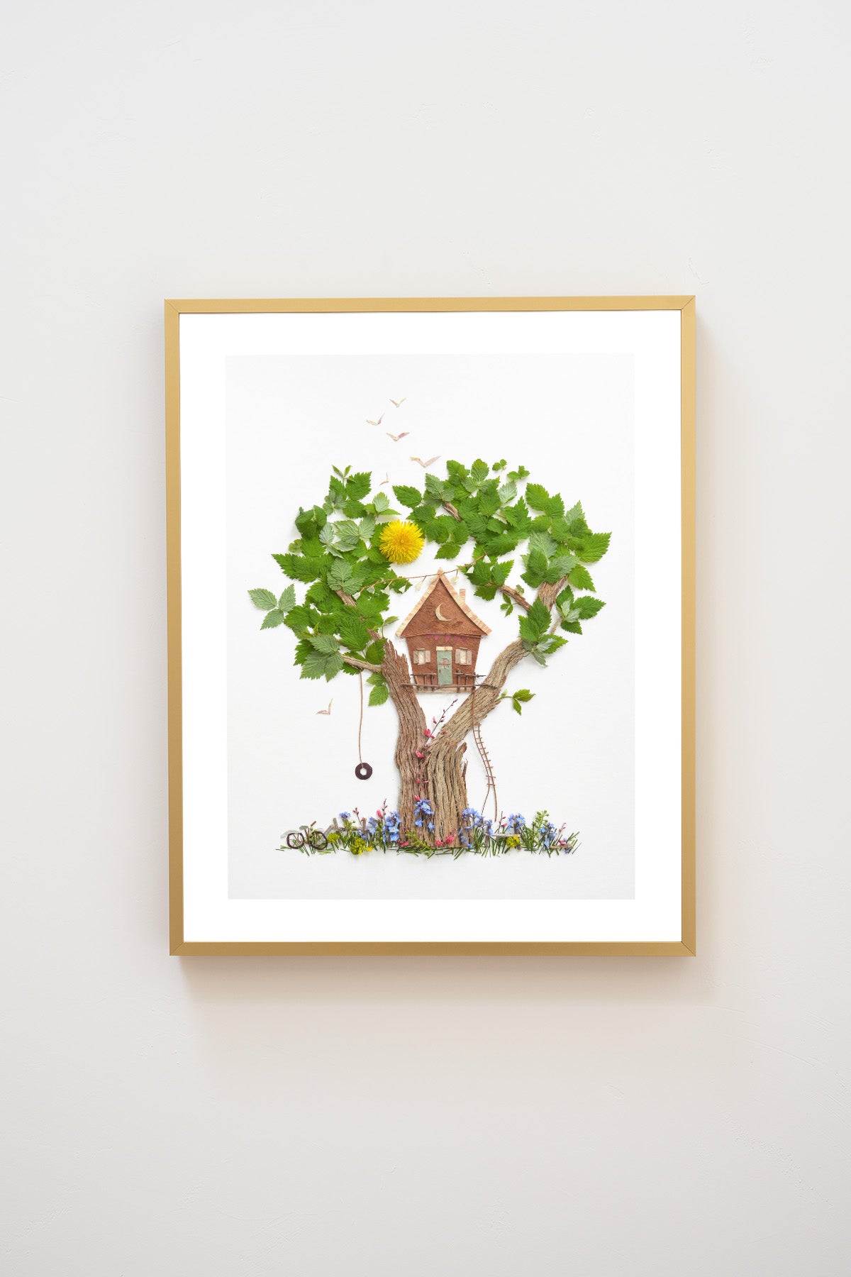 "Tree House" Flower Print