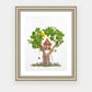 "Tree House" Flower Print