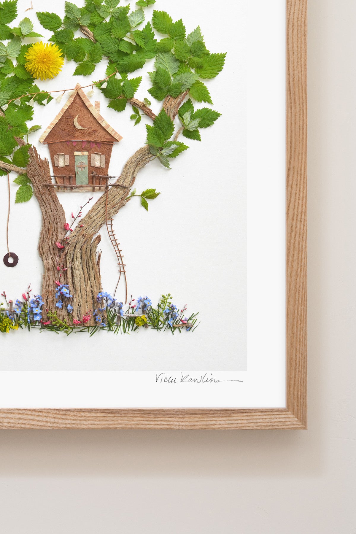 "Tree House" Flower Print