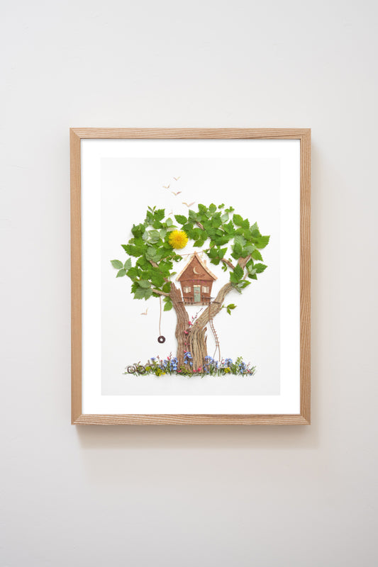 "Tree House" Flower Print