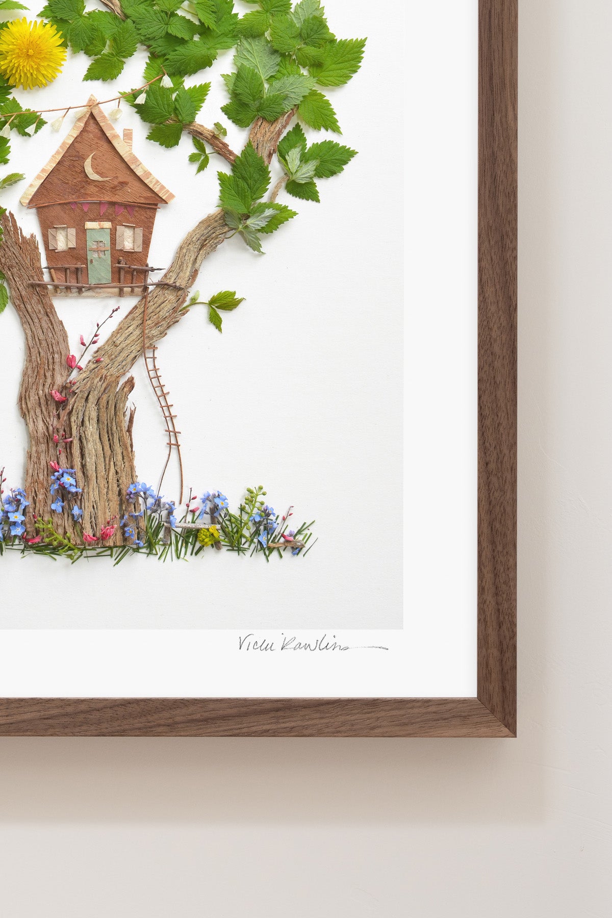 "Tree House" Flower Print