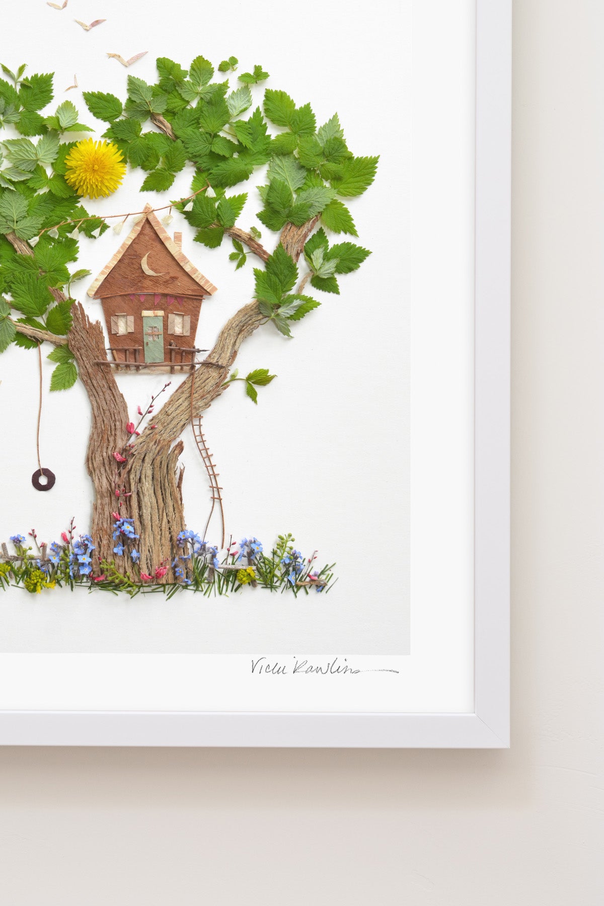 "Tree House" Flower Print