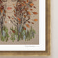"Two Moons" Flower Print