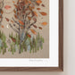"Two Moons" Flower Print