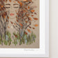 "Two Moons" Flower Print