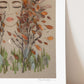 "Two Moons" Flower Print
