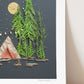 "Under the Stars" Flower Print