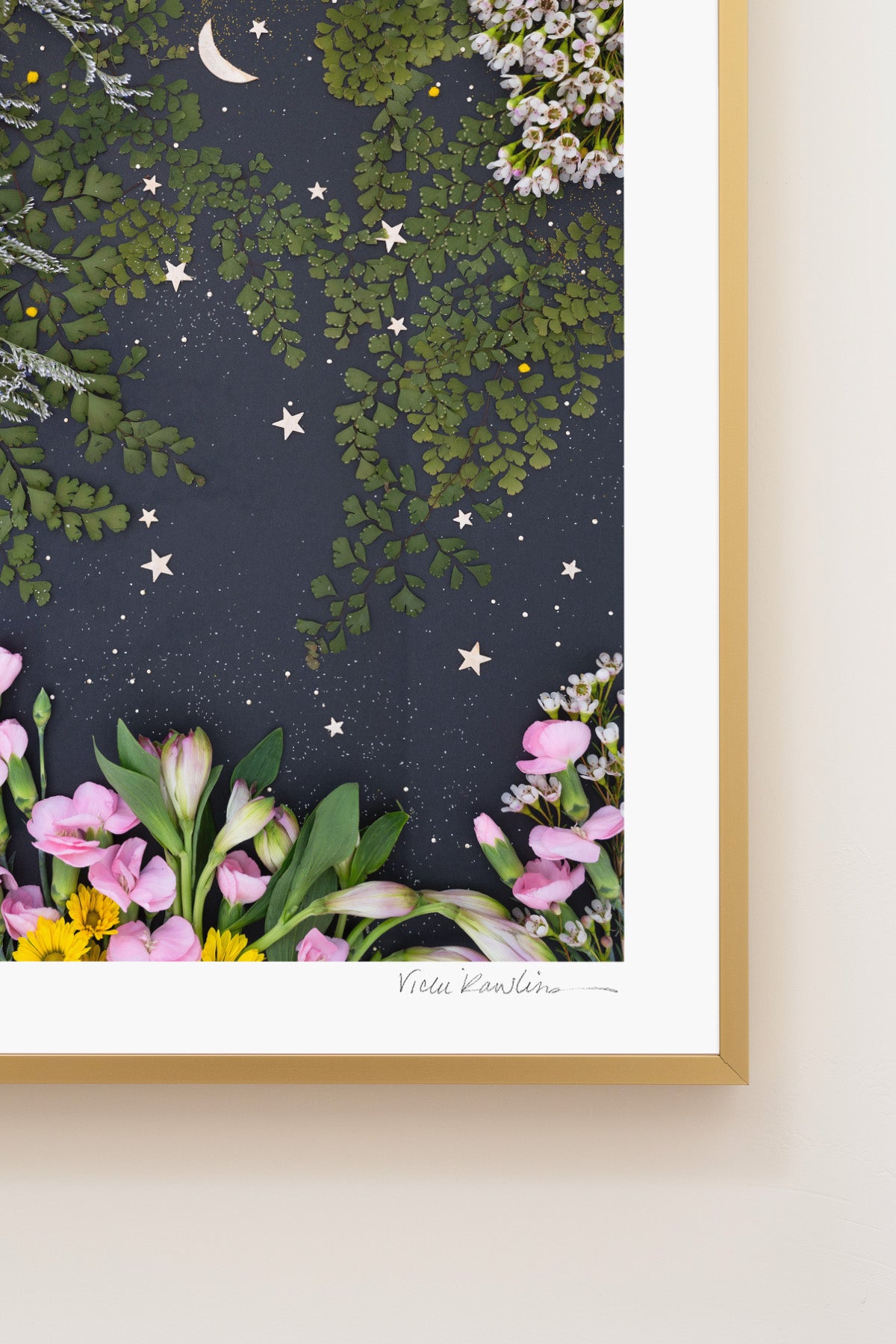 "Upon a Star" Flower Print