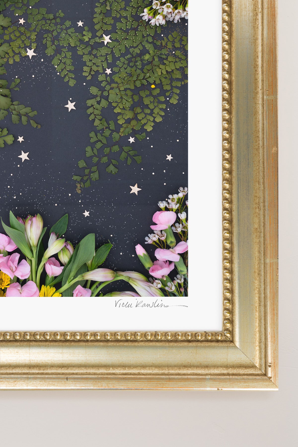 "Upon a Star" Flower Print