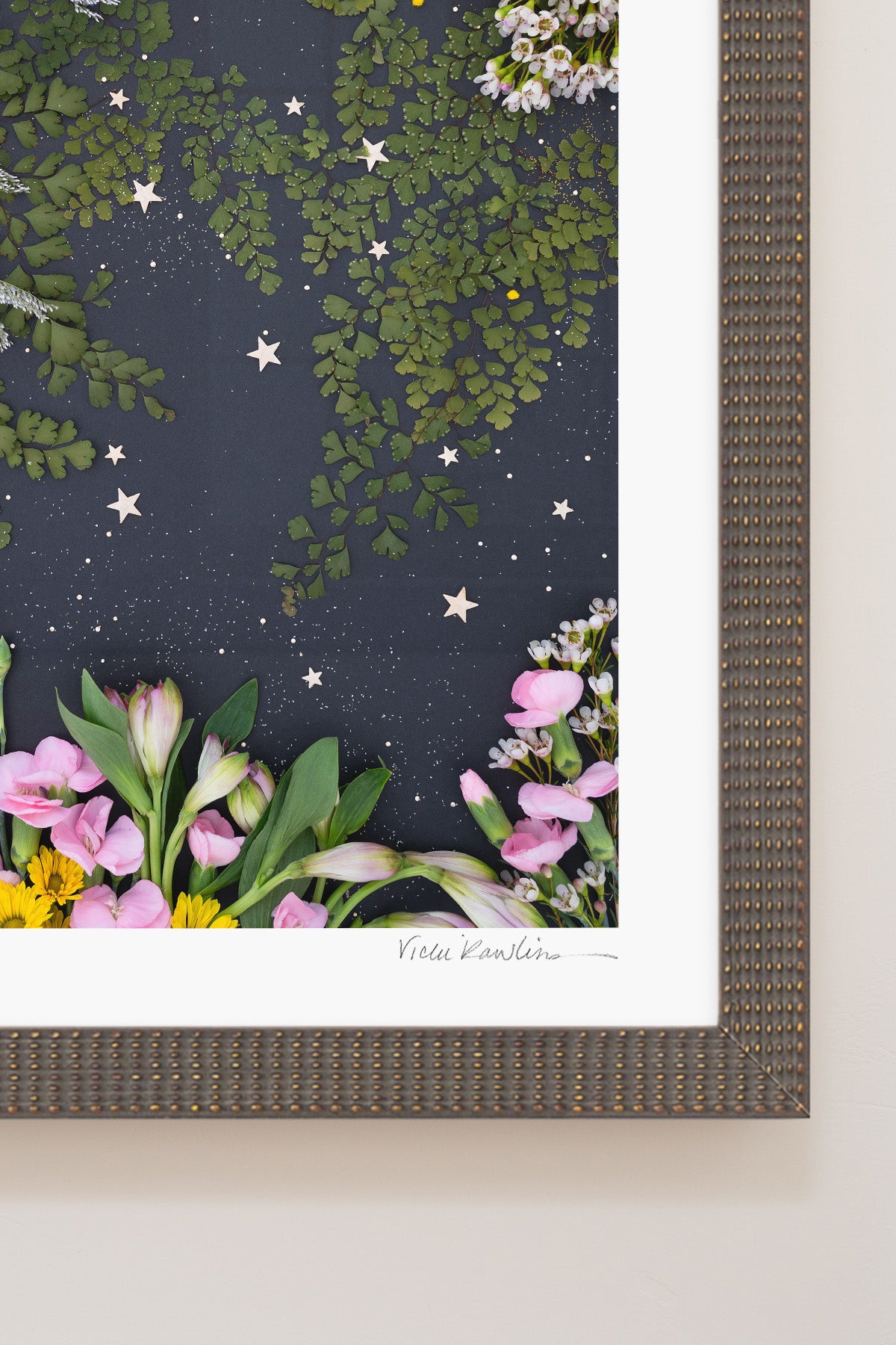 "Upon a Star" Flower Print