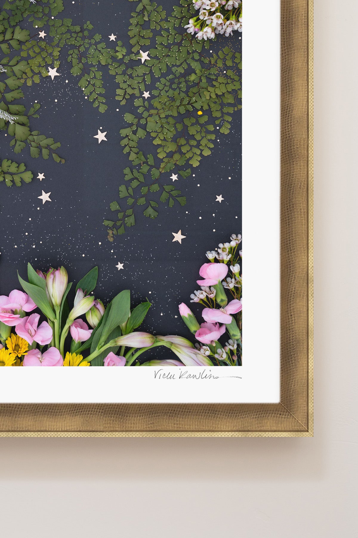 "Upon a Star" Flower Print