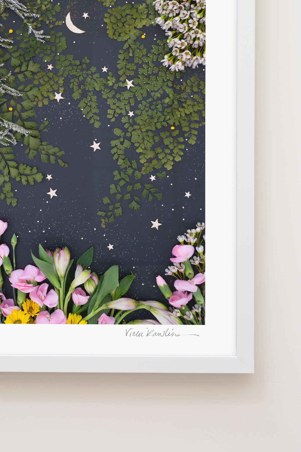 "Upon a Star" Flower Print