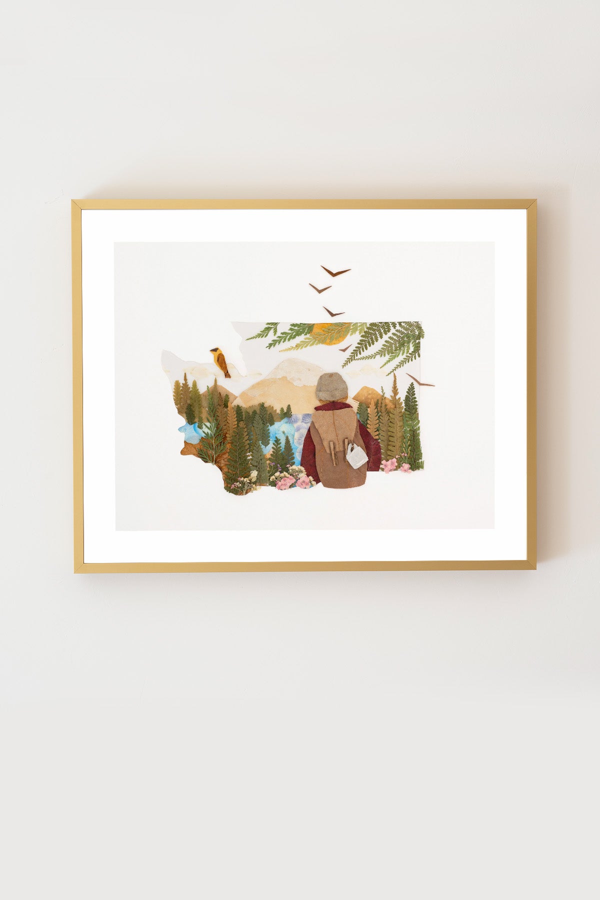 "Washington" Flower Print