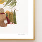 "Washington" Flower Print