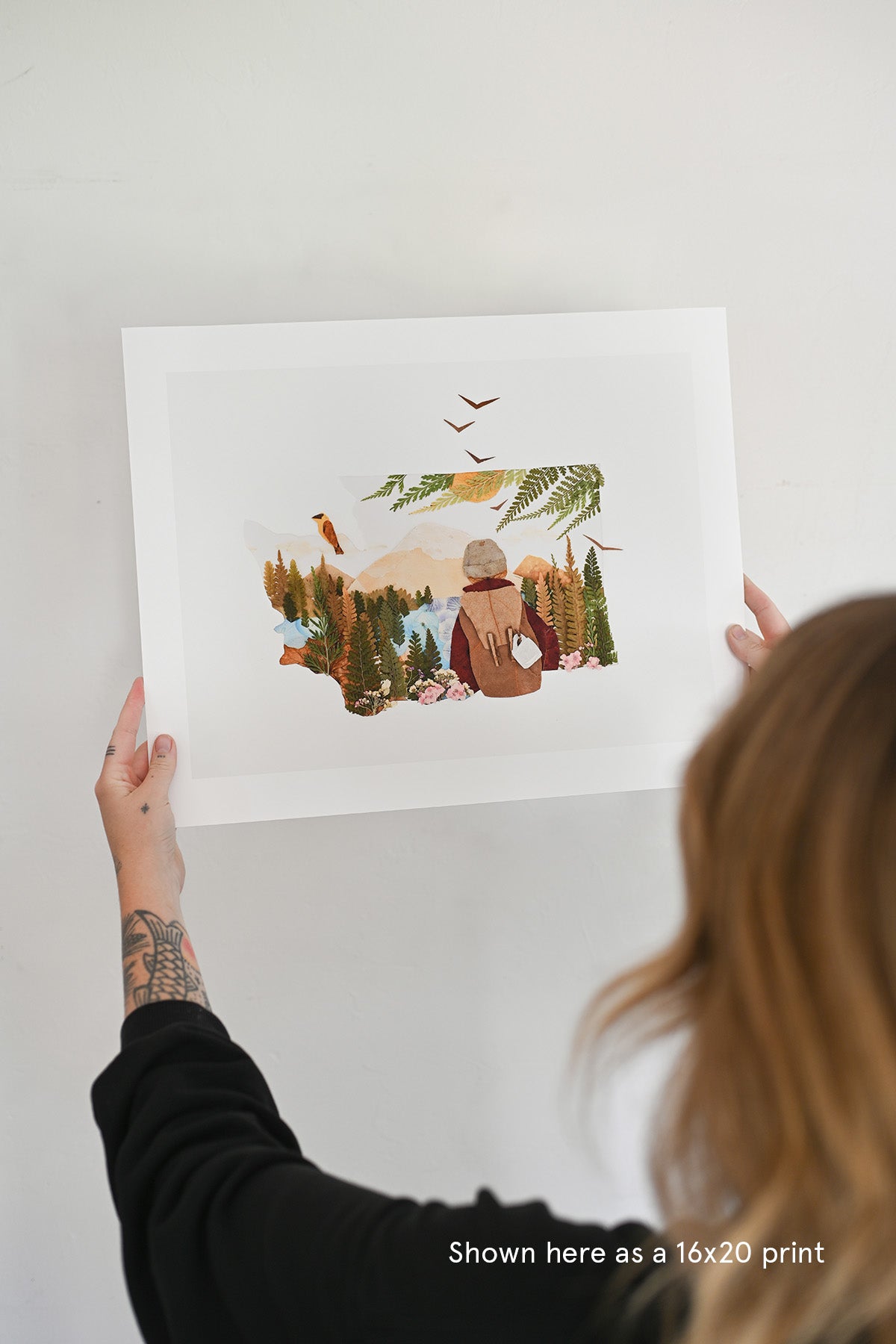 "Washington" Flower Print