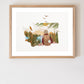 "Washington" Flower Print