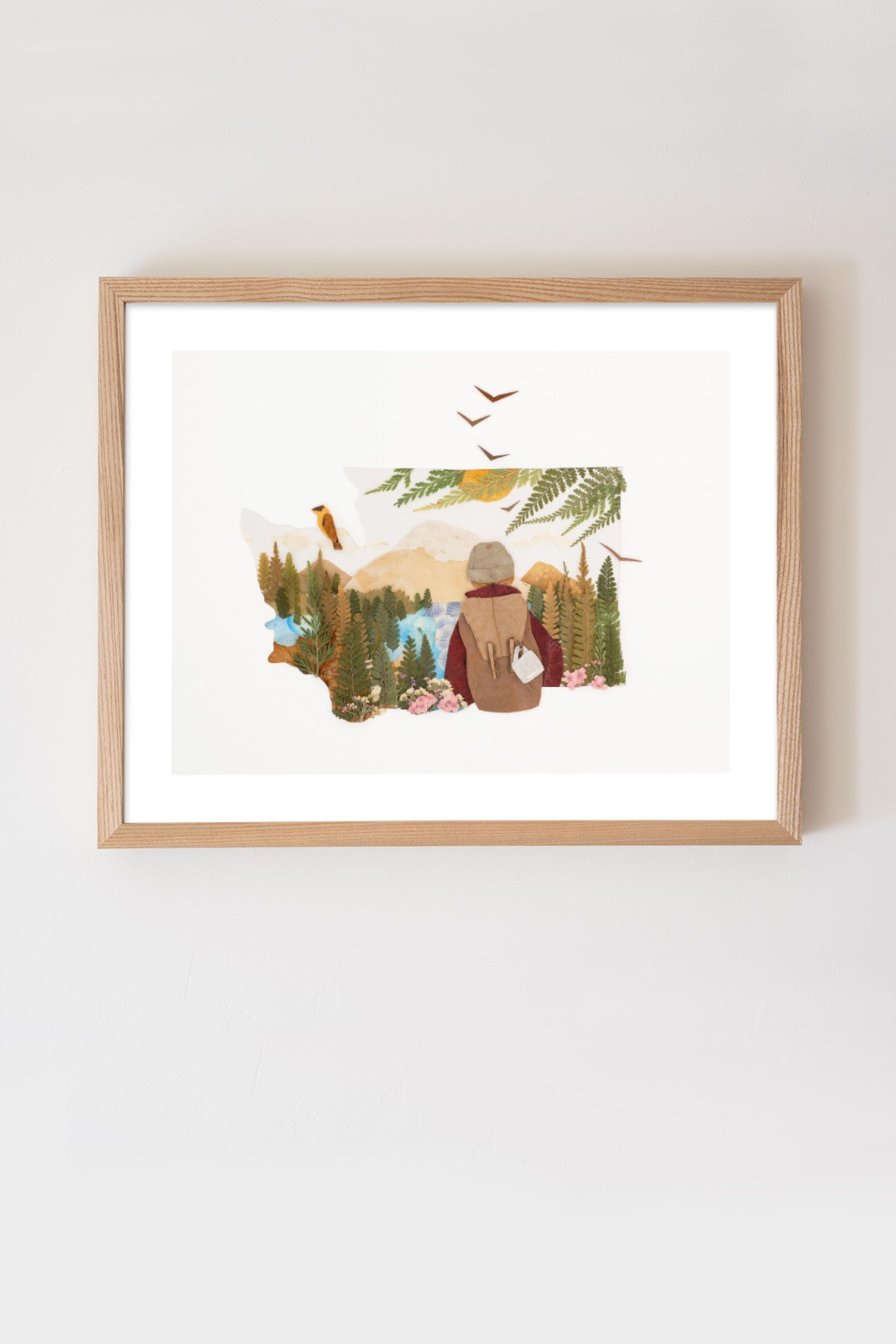 "Washington" Flower Print