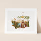 "Washington" Flower Print