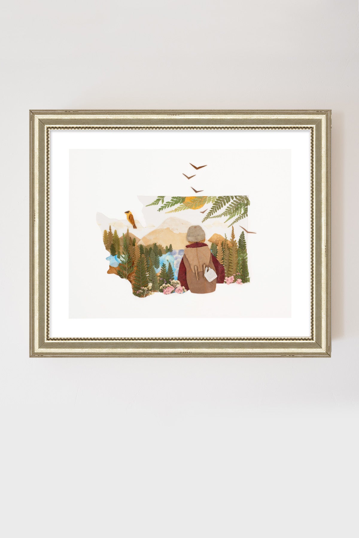 "Washington" Flower Print
