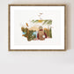 "Washington" Flower Print