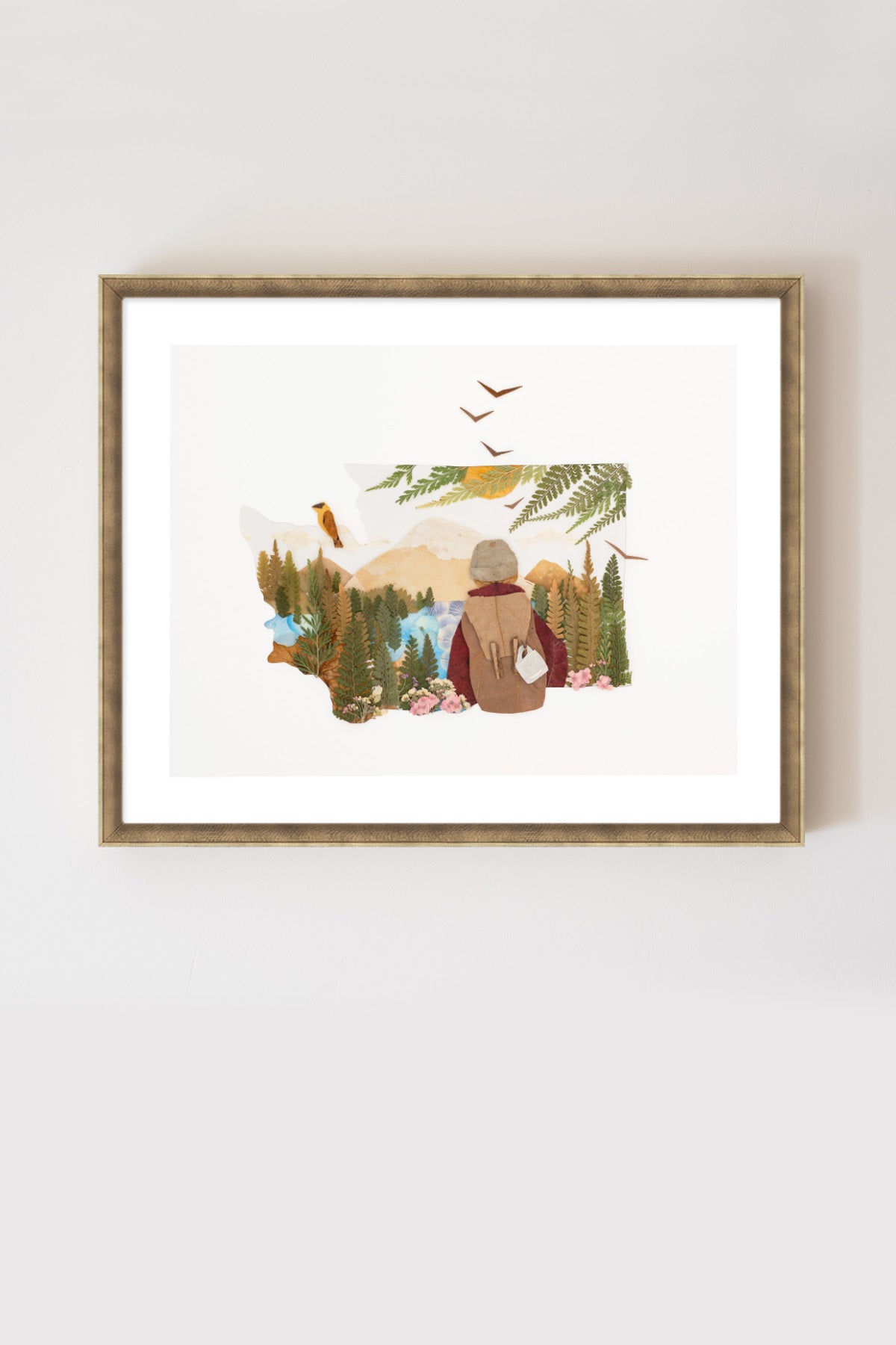 "Washington" Flower Print