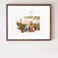 "Washington" Flower Print