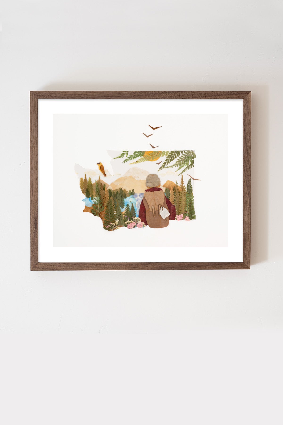 "Washington" Flower Print