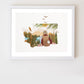 "Washington" Flower Print
