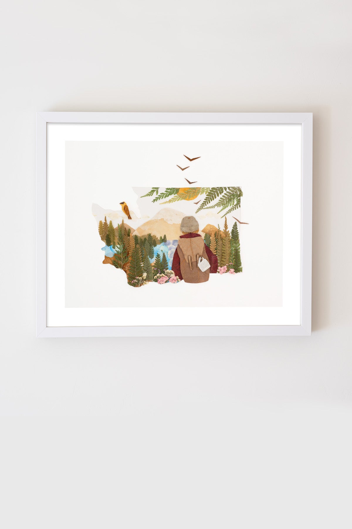 "Washington" Flower Print