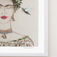 "What Would Frida Do?" Flower Print