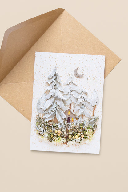 "Whiteout" Greeting Card