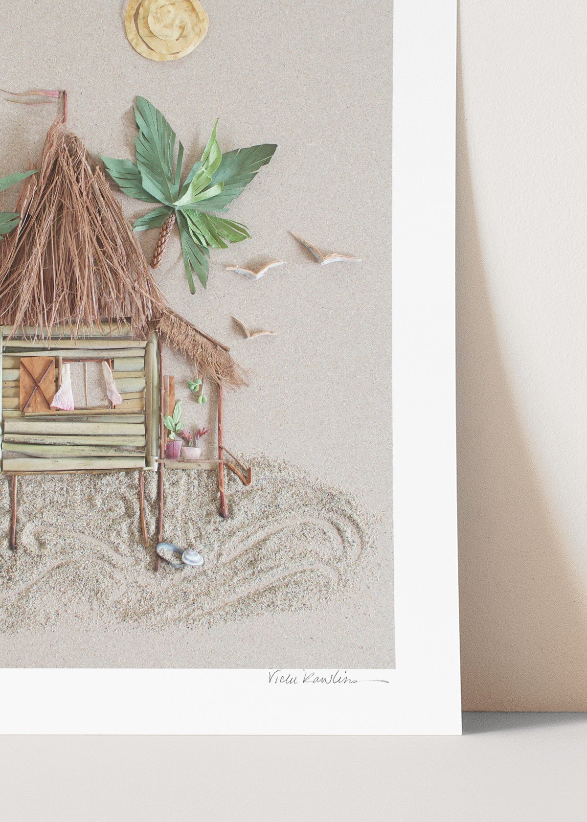 "Windansea" Flower Print