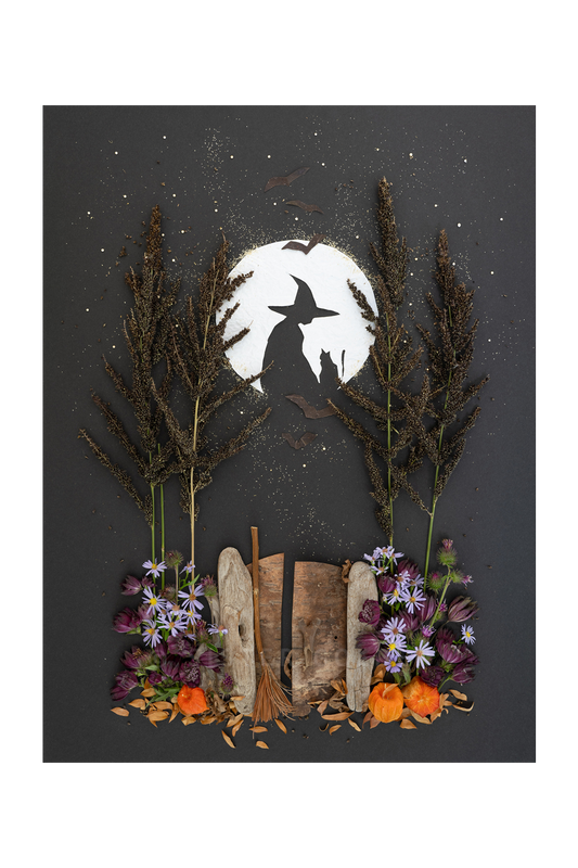 "Witching Hour" Flower Print