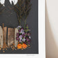 "Witching Hour" Flower Print