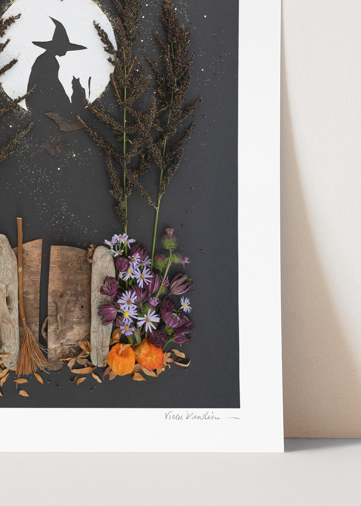 "Witching Hour" Flower Print