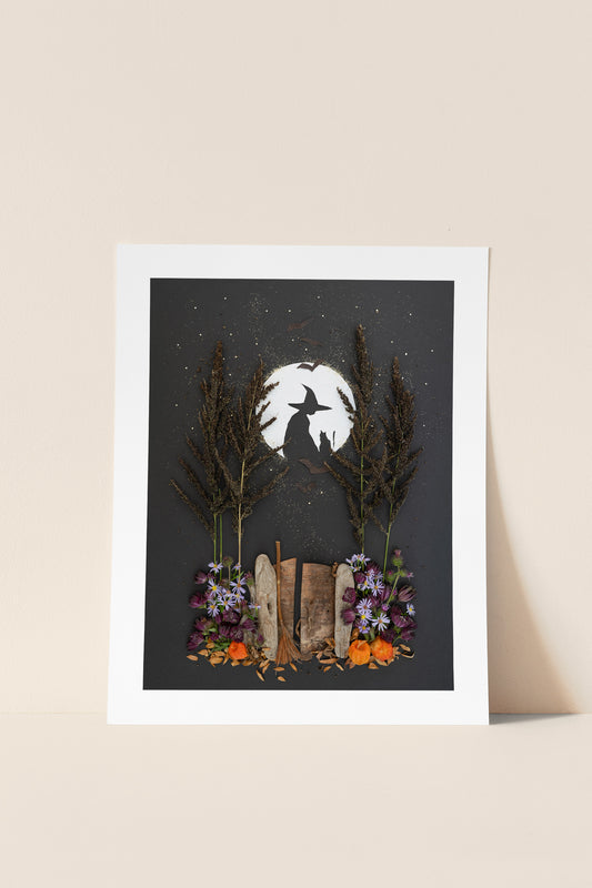"Witching Hour" Flower Print