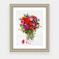 "Xoxo" Flower Print