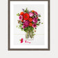 "Xoxo" Flower Print