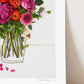 "Xoxo" Flower Print