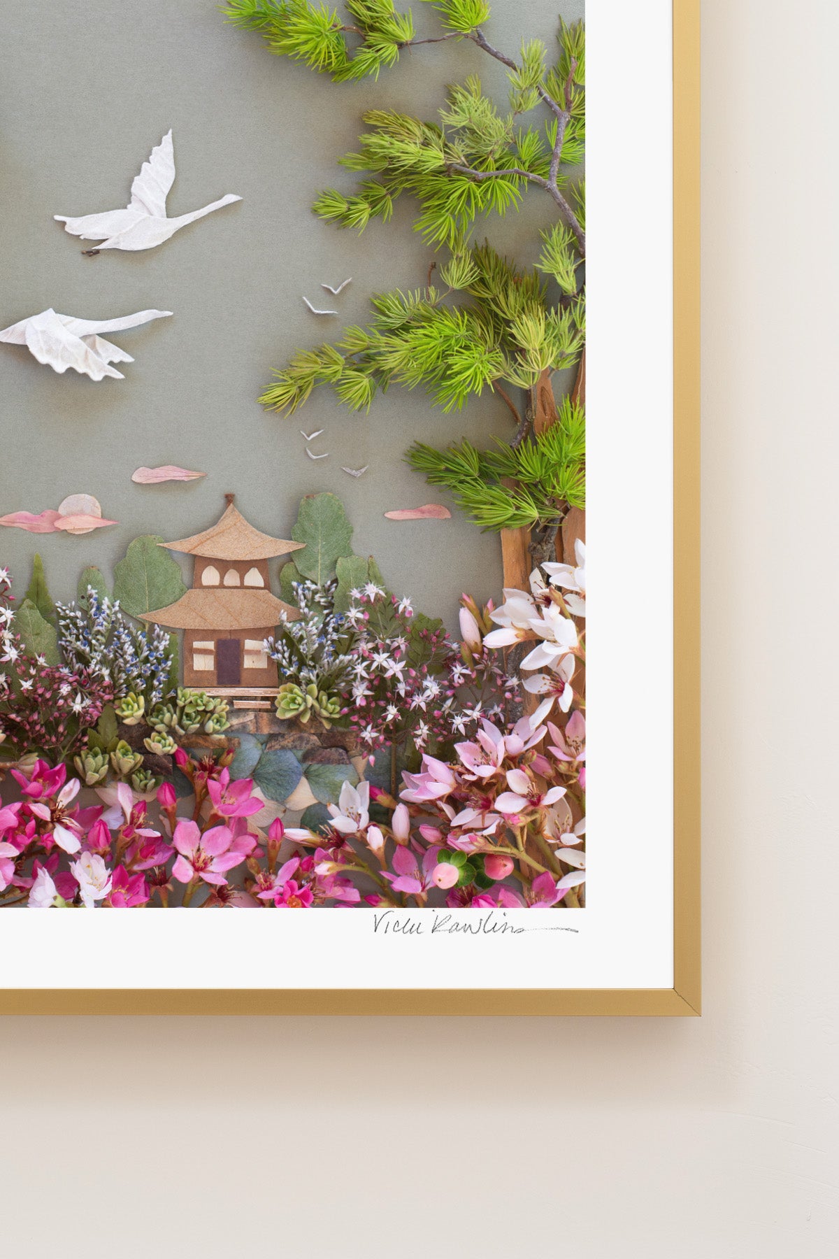 "Zen Garden" Flower Print