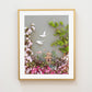 "Zen Garden" Flower Print