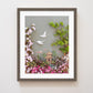 "Zen Garden" Flower Print
