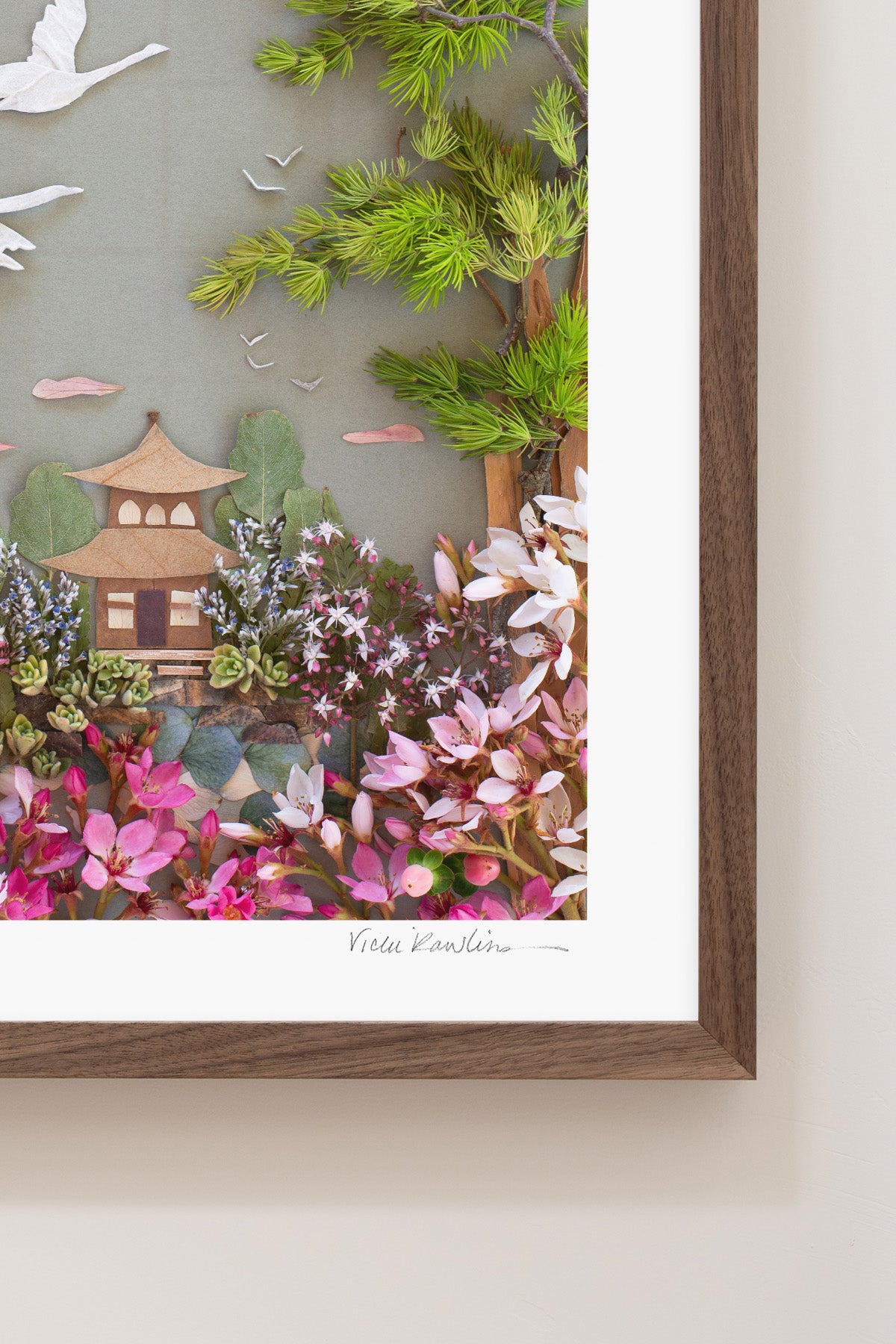 "Zen Garden" Flower Print