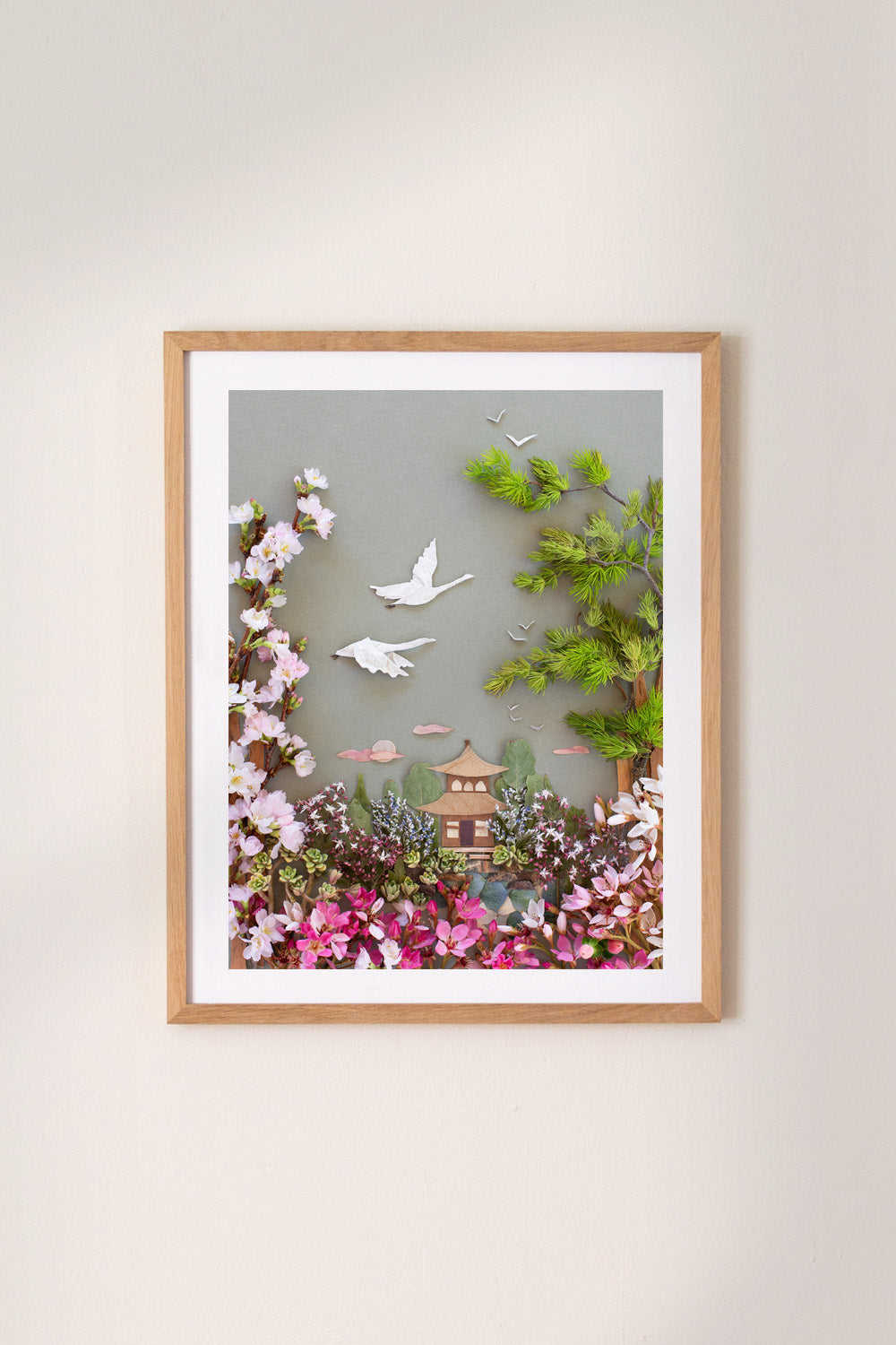 "Zen Garden" Flower Print