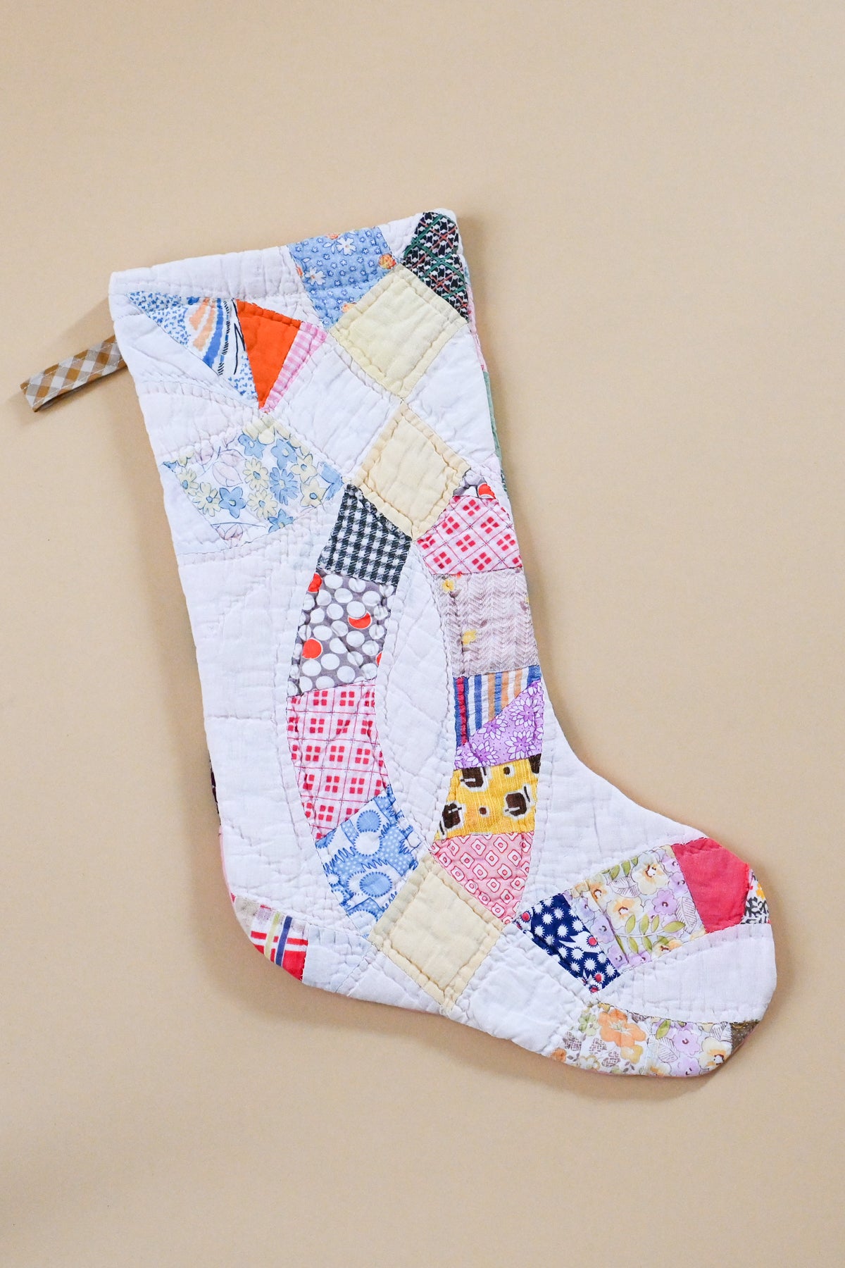 Vintage Quilt Stocking XXVII