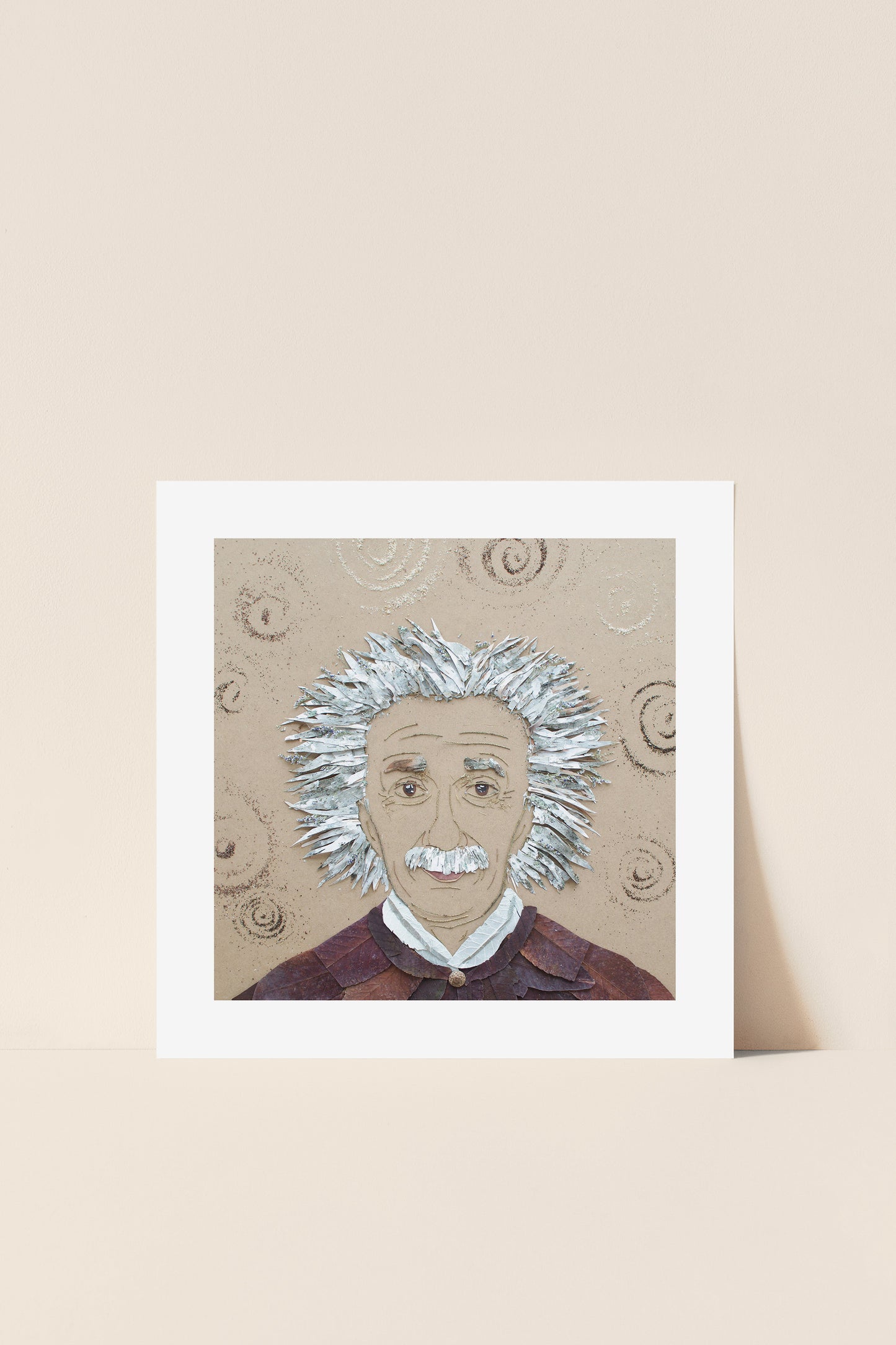 "Einstein" Flower Print
