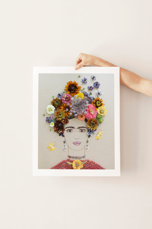 "Endless Summer Frida" Flower Print