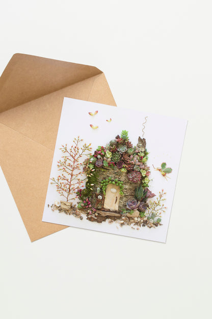 "Fairy Blooms" Greeting Card