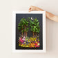"Forest Bathing" Flower Print